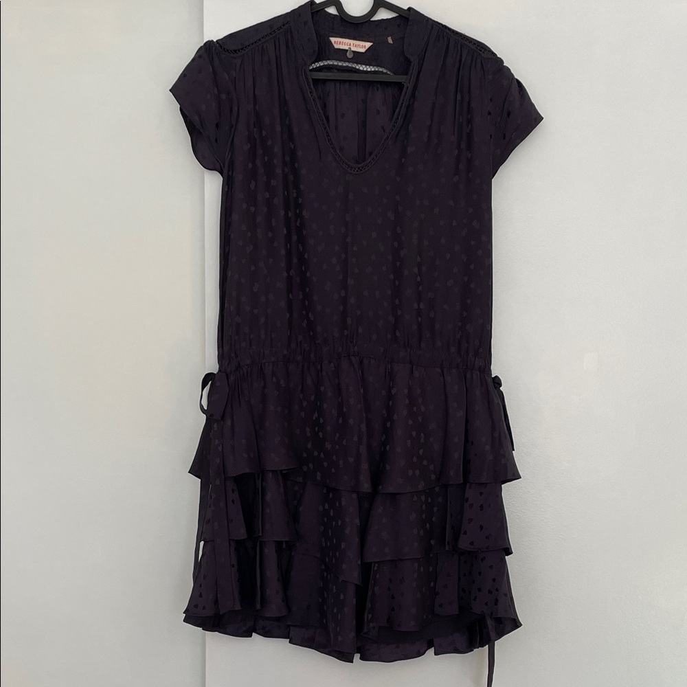 Rebecca Taylor Dark Blue Mini Dress